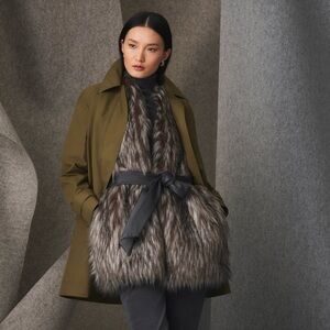 Stylish Faux Fur Vest